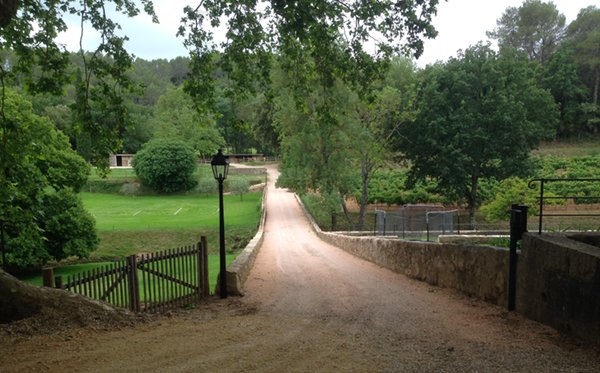 éclairage jardin chateau Fontainebleau