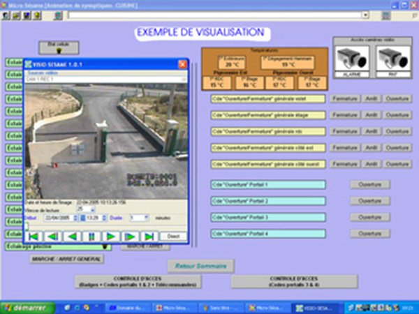 Logiciel caméra de surveillance